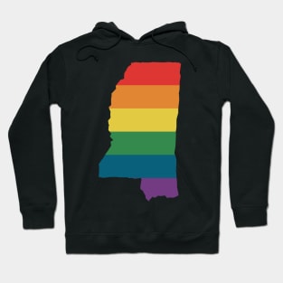 Mississippi State Rainbow Hoodie